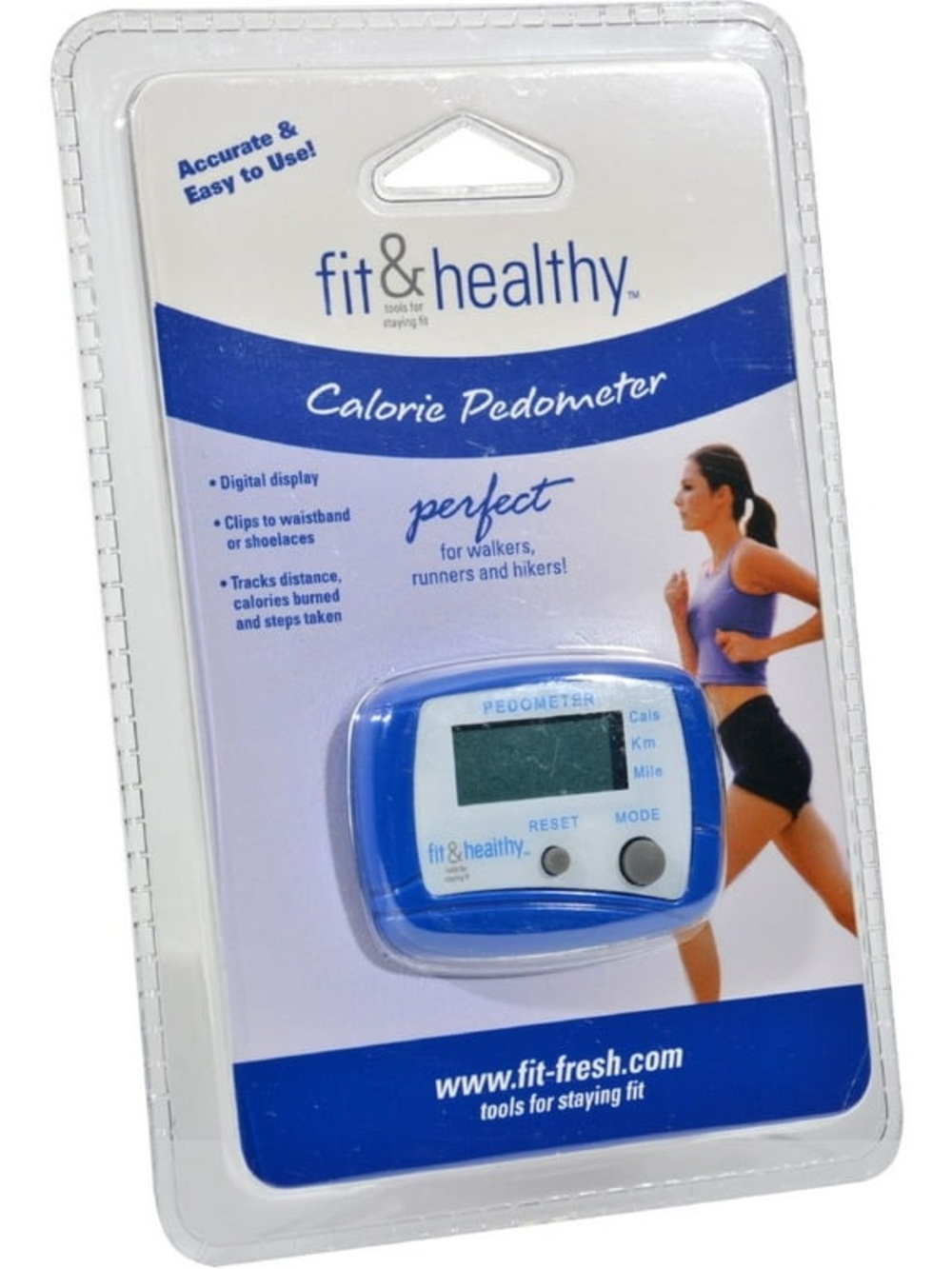 Fit&Healthy Calorie Pedometer New in Package